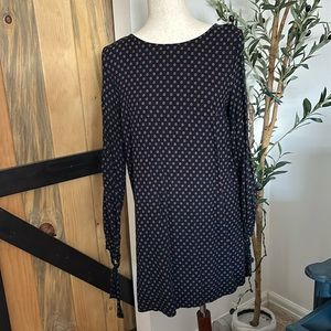 Business casual long sleeve short dress